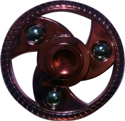 

DAADYA Rounded Hand Spinner with Ultra Shine Chakri(Red)