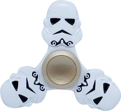 

Montez Star War White Metal Fidget Spinner Toy(Multicolor)