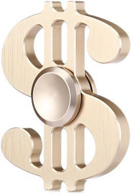 

Ajanta Fidget Spinner with Long Lasting Smooth Spin, Dollar Gold(Gold)
