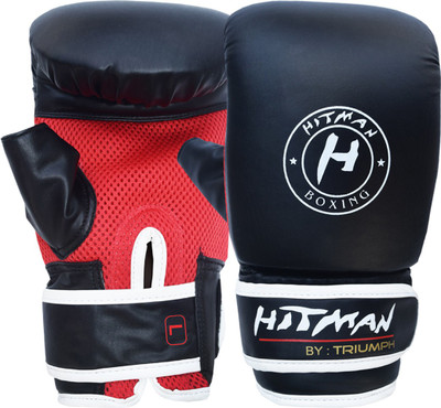

Hitman By Triumph Force Bag Gloves Black L Boxing Gloves (L, Black)