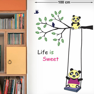 

Life Stickers  Wall Stickers Sticker(Pack of 1, Multicolor