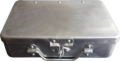 

girish Multipurpose Aluminum Storage Box(Silver)