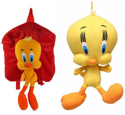 

SANA TOYS Sana Yellow Duck With Nursary Bag CM36 - 36 cm(Red)