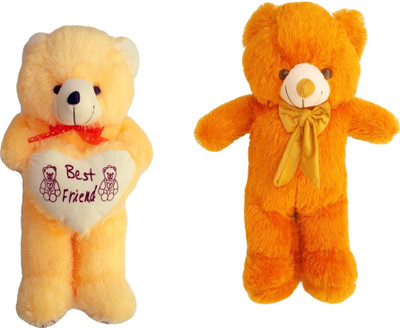 

Ktkashish Toys Cute Beige Teddy (60 cm) And Get A Free Brown Color teddy Bear (60 cm) - 24 inch(Multicolor)