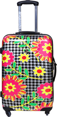 

Tramp & Badger Premium Quality Designer Printed Non-Breakable & Extra Light Weight Expandable Cabin Luggage -  Inches(Multicolor