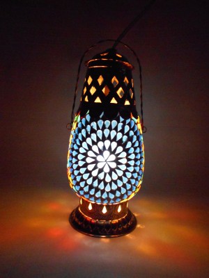 SUSAJJIT DECOR Table Lamp Night Lamp(25 cm, Multicolor)