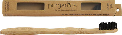 

Purganics Adult Bamboo Black Medium Toothbrush