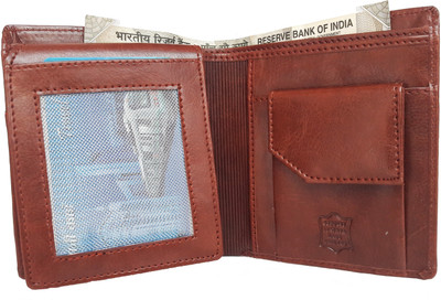 

Cute Creations Men Brown Artificial Leather Wallet(7 Card Slots), Brown-10
