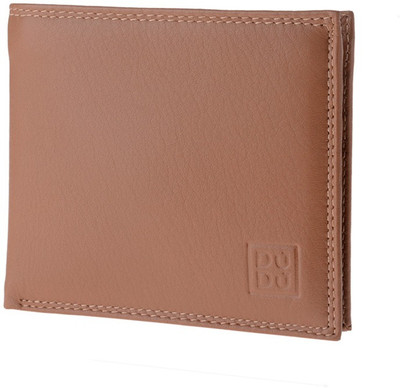 

Dudu Men Multicolor Genuine Leather Wallet(9 Card Slots), Safari