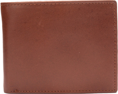 

Rebel Color Men Brown Genuine Leather Wallet(12 Card Slots)