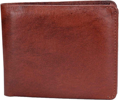 

Rebel Color Men Brown Genuine Leather Wallet(12 Card Slots), Tan