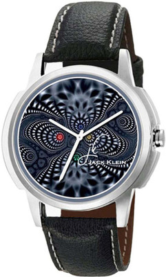 View Jack Klein Trendy Black Strap Round Dial Watch  - For Men Wrist Watches Price Online(Jack Klein)