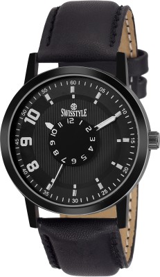 Swisstyle SS-GR637-BLK-BLK Watch  - For Men   Watches  (Swisstyle)