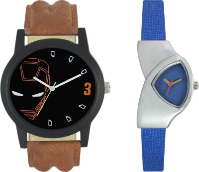 CM New Couple Watch With Stylish And Designer Dial Fancy Look 032 Analog Watch  - For Couple   Watches  (CM)