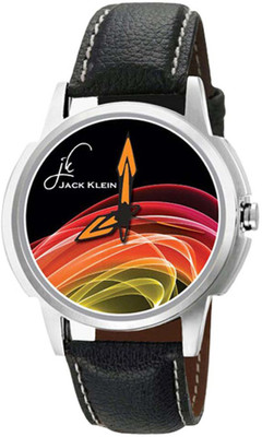 View Jack Klein Elegant Round Dial Black Starp Watch  - For Men Wrist Watches Price Online(Jack Klein)
