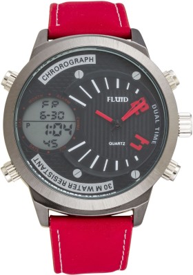 Fluid FL-1225-RD-RD Watch  - For Men   Watches  (Fluid)