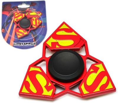 

VibeX ® Custom Fidget Spinner Superman Tri-Spinner High Speed Spin(Multicolor)