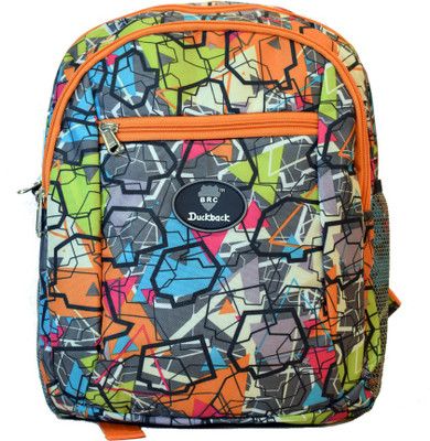 

BRC Duckback School Bag STAR 5 L Backpack(Multicolor), Multicolour