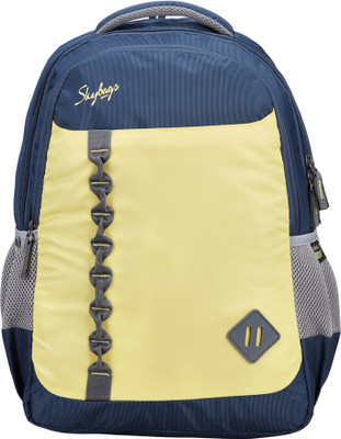 

Skybags Punk 1 33 L Laptop Backpack(Blue, Yellow)