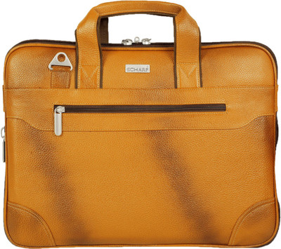 

SCHARF Sir Dom Ber Z-Walker Shoulder Bag(Yellow, 15 inch)