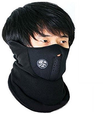 

Romic Black Bike Face Mask for Men & Women(Size: Free, Balaclava)