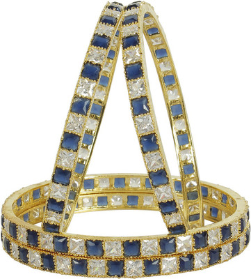 Muchmore Alloy Gold-plated Bangle Set(Pack of 4) Muchmore Alloy Gold-plated Bangle Set(Pack of 4)