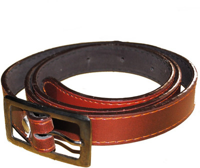 

Aam Shopping Girls Casual Brown Artificial Leather Belt