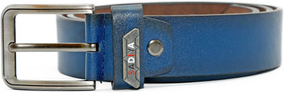 

Belt Men Blue Artificial Leather Belt