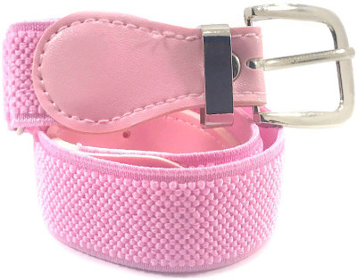 

Kidofash Boys & Girls Casual Pink Fabric Belt