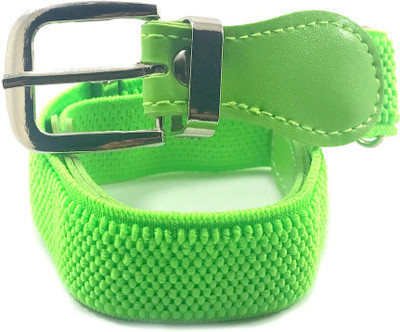 

Kidofash Boys & Girls Casual Green Fabric Belt