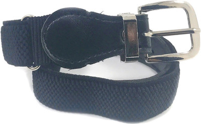 

Kidofash Boys & Girls Casual Black Fabric Belt