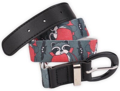 

Kidofash Boys & Girls Casual Multicolor Fabric Belt