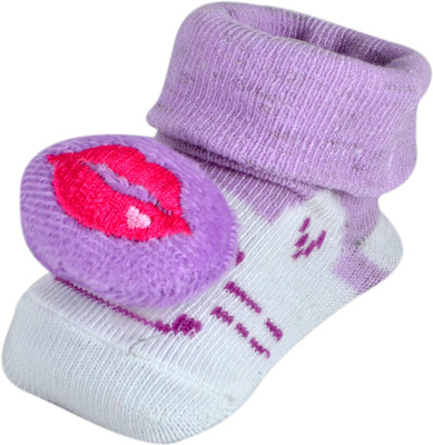 

Instabuyz Lips Booties(Toe to Heel Length - 2 cm Purple)