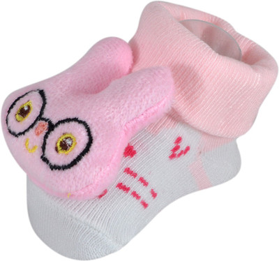 

Instabuyz Pink rabbit Booties(Toe to Heel Length - 2 cm Pink)