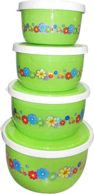 

Blue Birds super high quality multipurpose Melamine Bowl Set(Green, Pack of 4)