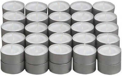 

Sayee Candle-50 set Candle(White, Pack of 50)