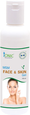

ionic Face & Skin Gel for Skin Whitening & Deep Cleansing (MSM - Organic Sulfur a Natural Beauty Mineral)(100 ml)