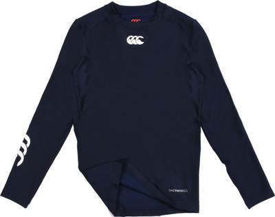 

CANTERBURY Men's Knit Thermoreg Long sleeve top Men Compression(Blue Full Sleeve
