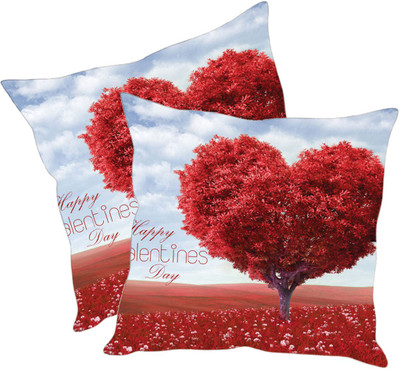 

Sleep Nature's Printed Cushions Cover(Pack of 2, 30.63 cm*30.63 cm, Multicolor)