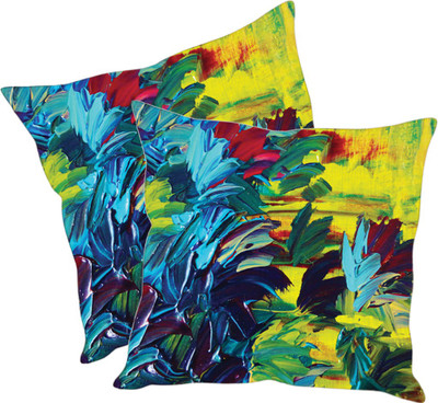 

Sleep Nature's Printed Cushions Cover(Pack of 2, 30.63 cm*30.63 cm, Multicolor)