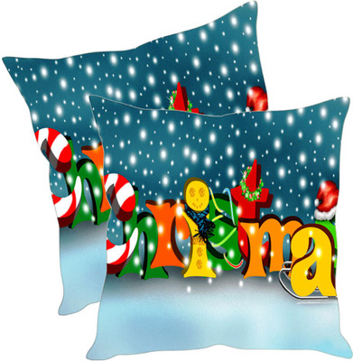 

Sleep Nature's Printed Cushions Cover(Pack of 2, 30.63 cm*30.63 cm, Multicolor)