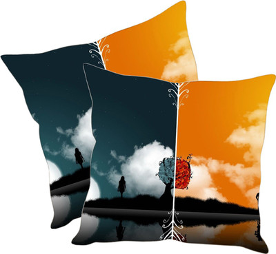 

Sleep Nature's Printed Cushions Cover(Pack of 2, 40.63 cm*40.63 cm, Multicolor)