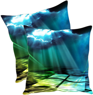 

Sleep Nature's Printed Cushions Cover(Pack of 2, 30.63 cm*30.63 cm, Multicolor)