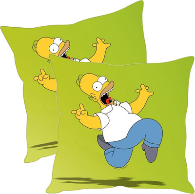 

Sleep Nature's Printed Cushions Cover(Pack of 2, 30.63 cm*30.63 cm, Multicolor)