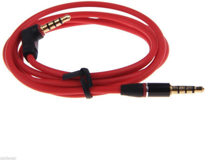 

ReTrack 3.5mm L Cord Headphones Monster AUX Cable(Red)