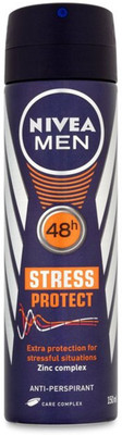 

Nivea Imported Men Stress Protect Anti-Perspirant Spray Deodorant Spray - For Men(149 ml)
