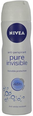

Nivea Imported Pure Invisible Anti-Perspirant Spray Deodorant Spray - For Women(149 ml)