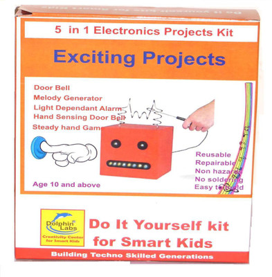 

Dolphin Labs EXP5 Educational Electronic Hobby Kit