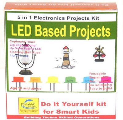 

Dolphin Labs LED5 Educational Electronic Hobby Kit