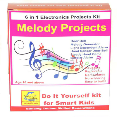 

Dolphin Labs MELO6 Educational Electronic Hobby Kit